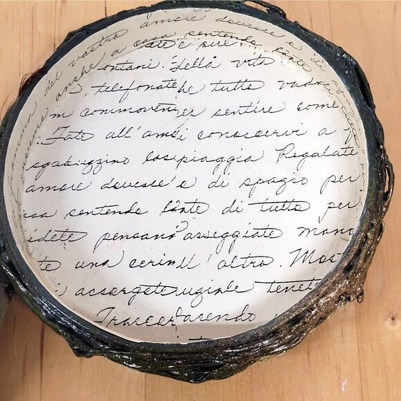 Katherines Collection Trinket Box Bird Nest 1990s Shadow Box Victorian Vintage - Picture 8 of 8